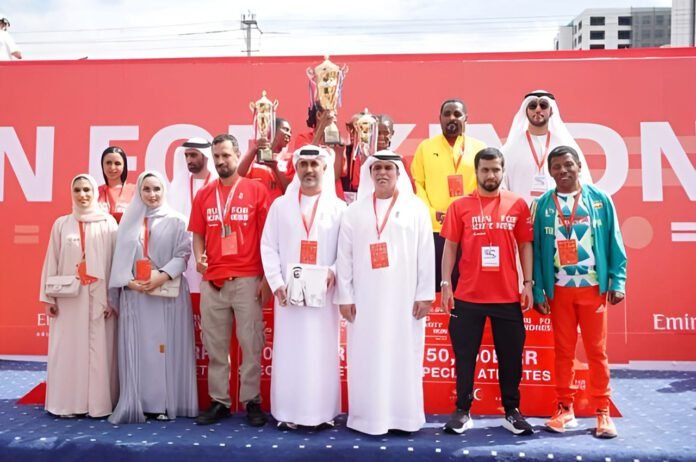 WBB 4000 people ran in Ethiopia in the name of UAEs founding father and it was just the first time