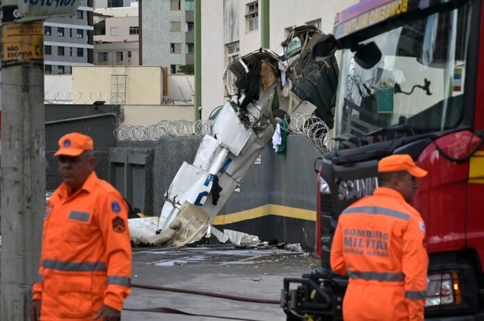 WBB Three killed after small aircraft crashes into building in Brazil