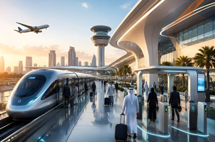 WBB The Future of Dubai Flying No Check Ins Faster Bags and Seamless Trains by 2032