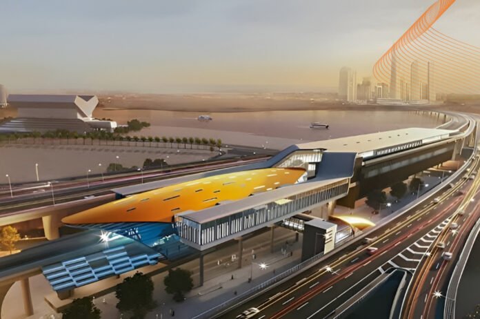 WBB.Dubai Metro Blue Line Construction Update Stations Routes and Timeline WBB.Dubai Metro Blue Line Construction Update Stations Routes and Timeline