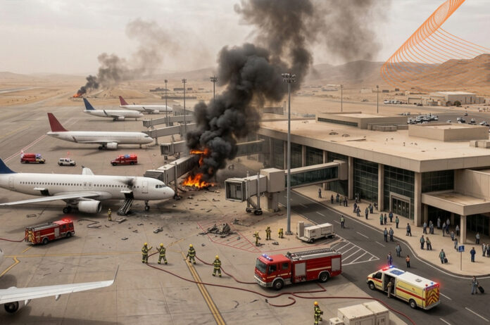 WBB Houthi Missile Attack on Abha Airport Today UAE Flights Cancelled and Gulf Routes on High Alert What Travellers Must Know