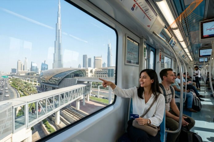 WBB How to Reach Burj Khalifa by Metro Cheapest Fastest Way from Anywhere in Dubai